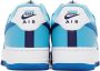 Nike Blue & White Air Force 1 '07 LV8 Sneakers - Thumbnail 2