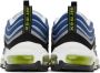 Nike Blue & Yellow Air Max 97 Sneakers - Thumbnail 2