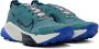 Nike Blue Zegama Sneakers - Thumbnail 4