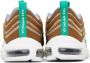 Nike Brown & Green Air Max 97 SE Sneakers - Thumbnail 2
