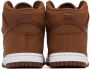 Nike Brown Dunk Premium High Sneakers - Thumbnail 2