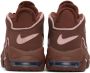 Nike Burgundy & Pink Air More Uptempo '96 Sneakers - Thumbnail 2