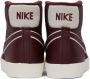 Nike Burgundy Blazer Mid '77 Sneakers - Thumbnail 2
