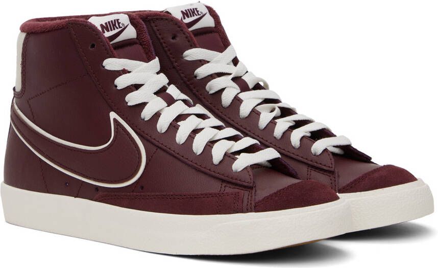 Nike Burgundy Blazer Mid '77 Sneakers