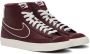 Nike Burgundy Blazer Mid '77 Sneakers - Thumbnail 4