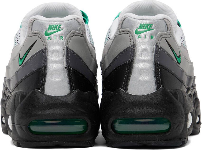 Nike Gray & Green Air Max 95 Sneakers