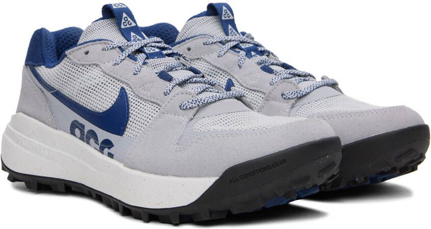 Nike Gray & Navy ACG Lowcate Sneakers