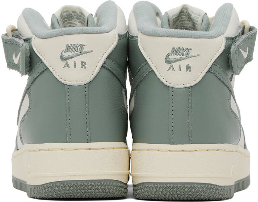 Nike Gray & Off-White Air Force 1 Mid '07 LX NBHD Sneakers
