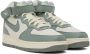 Nike Gray & Off-White Air Force 1 Mid '07 LX NBHD Sneakers - Thumbnail 4