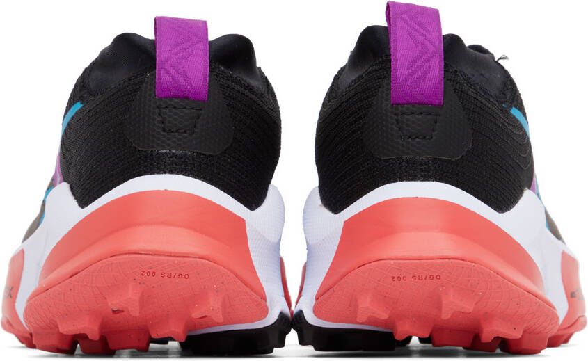 Nike Gray & Purple ZoomX Zegama Sneakers