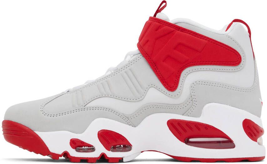 Nike Gray & Red Air Griffey Max 1 Sneakers