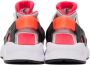 Nike Gray & Red Air Huarache Sneakers - Thumbnail 2
