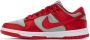 Nike Gray & Red Dunk Low Sneakers - Thumbnail 3