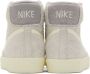 Nike Gray Mid '77 Premium Sneakers - Thumbnail 2