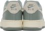 Nike Green & Off-White Air Force 1 '07 Sneakers - Thumbnail 2