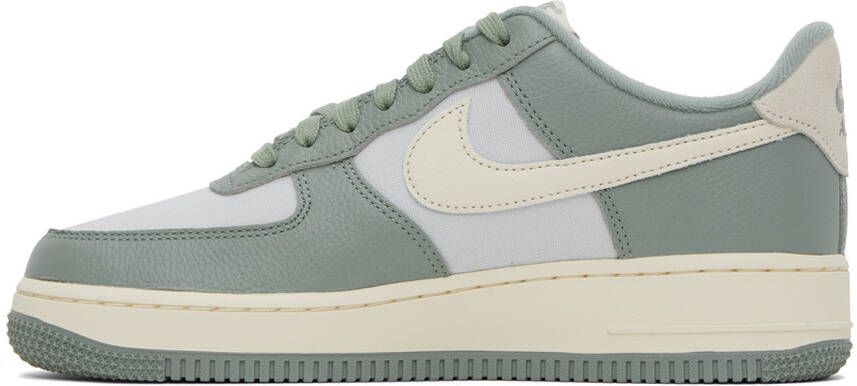 Nike Green & Off-White Air Force 1 '07 Sneakers