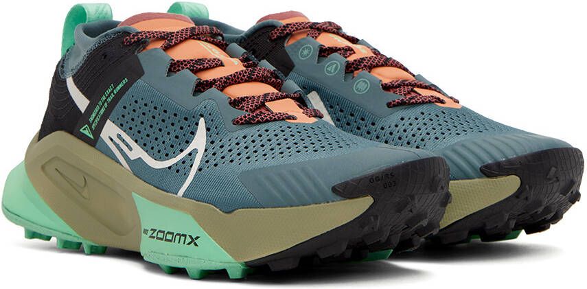 Nike Green ZoomX Zegama Trail Sneakers