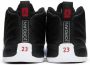Nike Jordan Baby Black & White Jordan 12 Retro Sneakers - Thumbnail 2