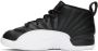Nike Jordan Baby Black & White Jordan 12 Retro Sneakers - Thumbnail 3