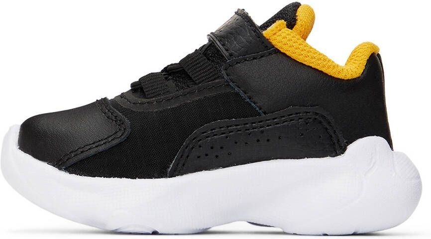 Nike Jordan Baby Black & Yellow Jordan 11 CMFT Sneakers