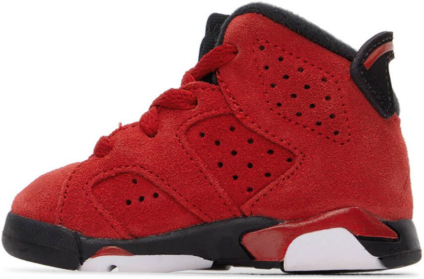 Nike Jordan Baby Red Air Jordan 6 Retro Sneakers
