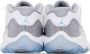 Nike Jordan Baby White & Gray Air Jordan 11 Retro Sneakers - Thumbnail 2
