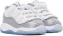 Nike Jordan Baby White & Gray Air Jordan 11 Retro Sneakers - Thumbnail 4