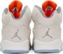 Nike Jordan Beige Air Jordan 5 Sneakers - Thumbnail 2