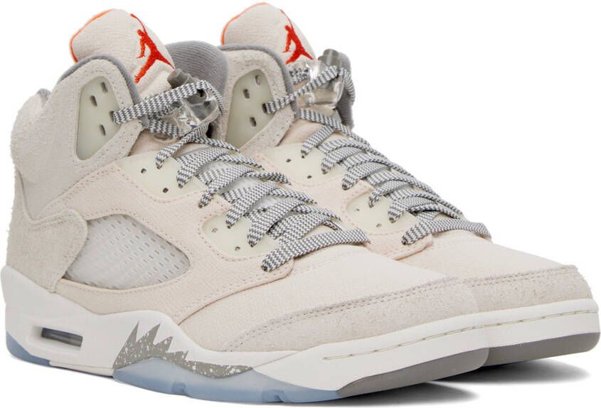 Nike Jordan Beige Air Jordan 5 Sneakers