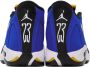 Nike Jordan Blue & Black Air Jordan 14 Retro Sneakers - Thumbnail 2