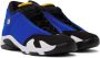 Nike Jordan Blue & Black Air Jordan 14 Retro Sneakers - Thumbnail 4