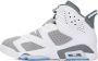 Nike Jordan Gray & White Air Jordan 6 Retro Sneakers - Thumbnail 3