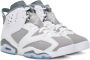 Nike Jordan Gray & White Air Jordan 6 Retro Sneakers - Thumbnail 4