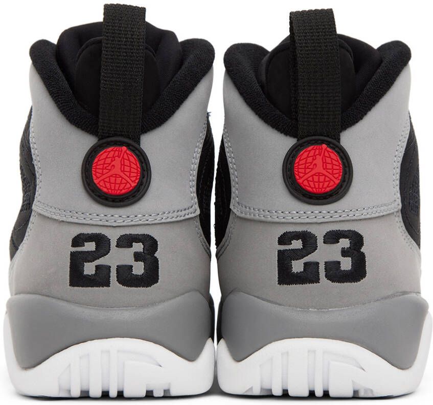 Nike Jordan Kids Black 9 Retro High-Top Big Kids Sneakers