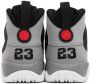 Nike Jordan Kids Black 9 Retro High-Top Big Kids Sneakers - Thumbnail 2
