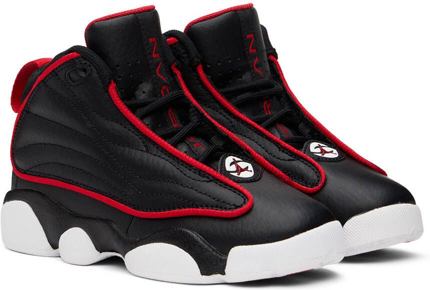 Nike Jordan Kids Black & Red Jordan Pro Strong Little Kids Sneakers