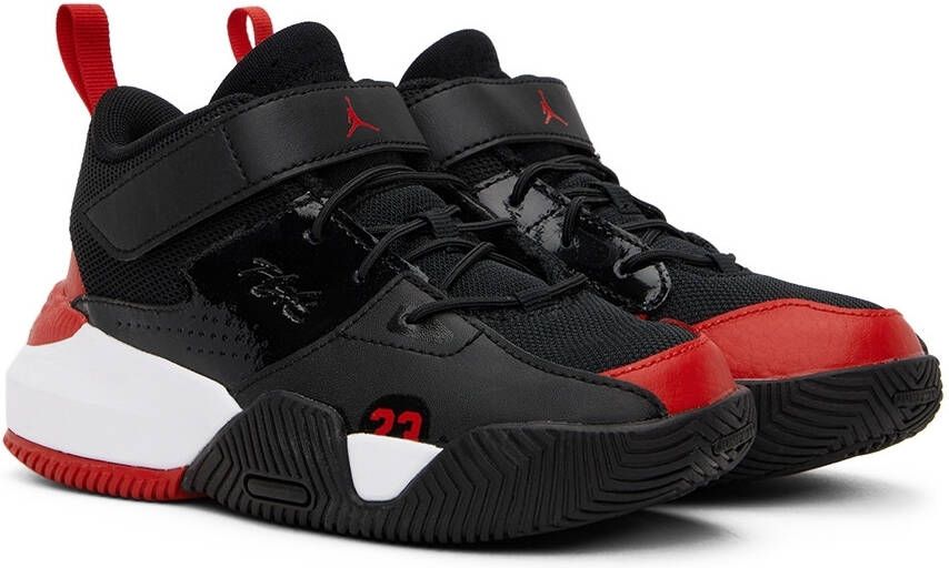Nike Jordan Kids Black & Red Jordan Stay Loyal 2 Little Kids Sneakers