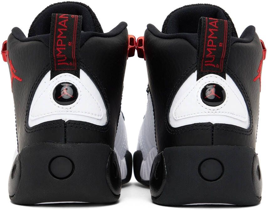 Nike Jordan Kids Black & White Jumpman Pro Big Kids Sneakers