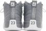 Nike Jordan Kids Gray Air Jordan 12 Retro Big Kids Sneakers - Thumbnail 2