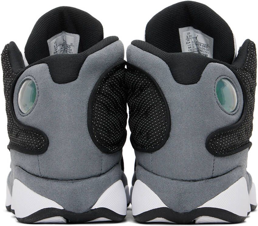 Nike Jordan Kids Gray & White Air Jordan 13 Retro Big Kids Sneakers