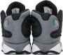Nike Jordan Kids Gray & White Air Jordan 13 Retro Big Kids Sneakers - Thumbnail 2