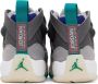 Nike Jordan Kids Gray Jumpman Two Trey Big Kids Sneakers - Thumbnail 2
