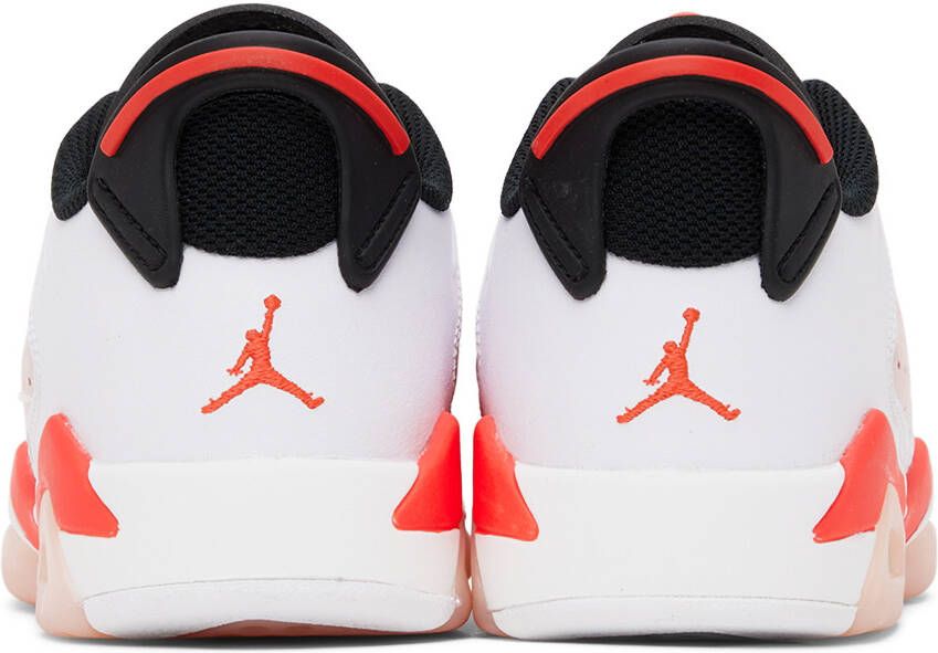 Nike Jordan Kids Pink & White Air Jordan 6 Retro Low Big Kids Sneakers