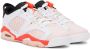 Nike Jordan Kids Pink & White Air Jordan 6 Retro Low Big Kids Sneakers - Thumbnail 4