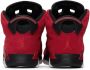 Nike Jordan Kids Red Jordan 6 Retro Little Kids Sneakers - Thumbnail 2