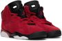 Nike Jordan Kids Red Jordan 6 Retro Little Kids Sneakers - Thumbnail 4