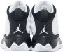 Nike Jordan Kids White & Black Jordan Pro Strong Big Kids Sneakers - Thumbnail 2
