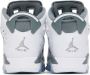 Nike Jordan Kids White & Gray Air Jordan 6 Retro Big Kids Sneakers - Thumbnail 2