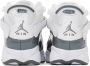 Nike Jordan Kids White & Gray Jordan 6 Rings Big Kids Sneakers - Thumbnail 2