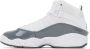 Nike Jordan Kids White & Gray Jordan 6 Rings Little Kids Sneakers - Thumbnail 3